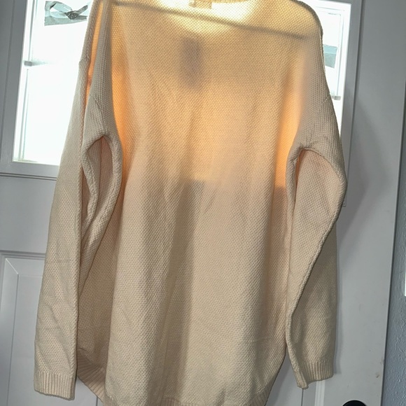 St. John's Bay Cream Sweater for Women - Picture 7 of 10